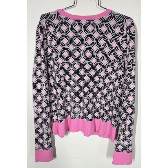 Charter Club Pink Coquette Pearl Button Up Cardigan Sweater Women's XXL - Picture 2 of 13